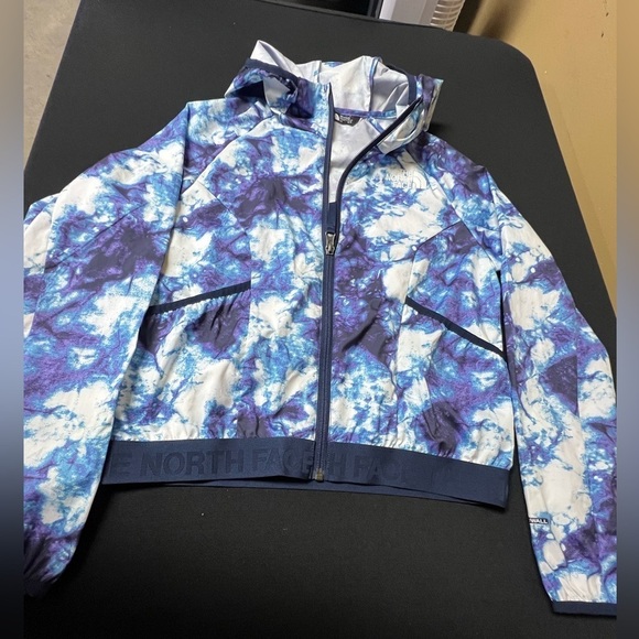The North Face Other - NORTH FACE GIRLS PRINTED ALTA VISTA RAIN JACKET W/ HOOD. PAISLEY PURPLE  LARGE